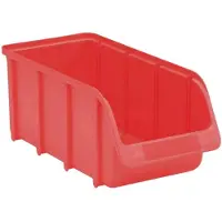 Hünersdorff 683100 Sichtlagerkasten 4,24 l rot