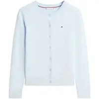Tommy Hilfiger Cardigan 'Fine' bleu pastel