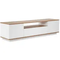 CALICOSY - Meuble TV 3 portes rabattables et 1 niche L180 cm - VERAMONT