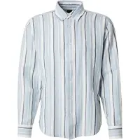 BOSS pour homme. 50559324 Chemise rayée bleu pastel (XL), Casuel, Coton, Manche longue