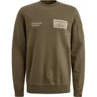 PME Legend Sweater Logo Olive