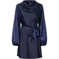 Y.A.S Thea Long Sleeve Short Dress Bleu 44 Femme