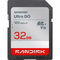SanDisk Ultra Go 32gb Sd Card Clair