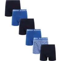 Björn Borg Boxers Cotton Stretch 7-Pack Multicolour Bleu Noir taille XL