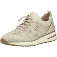Marco Tozzi Baskets basses beige