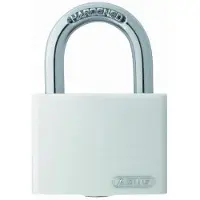 ABUS 65AL40WHI Cadenas Blanc
