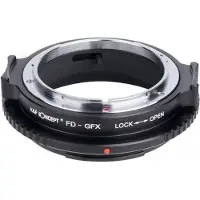 K&F Concept Adaptateur d'objectif pour Canon FD - Fujifilm GFX