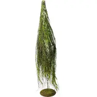 Inspiruj Arbre de Noël artificiel sur support métallique en branches de saule, 60 cm