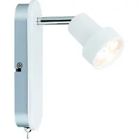 Paulmann Spot Arioso, 1 x 3 W, blanc mat, 230 V, métal