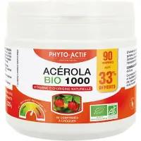 Phyto -ACTIF Acerola Bio 1000 90 pc(s) Comprimé(S) À Croquer