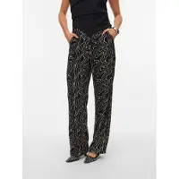 Vero Moda Pantalon 'VMEASY JOY' beige / noir
