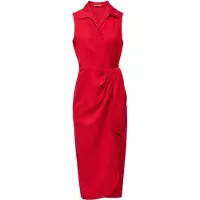 Salsa Jeans 21011092 Sleeveless Dress Rouge M Femme