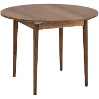 CALICOSY - Table à manger ronde extensible de 100 à 131 cm - KLARA