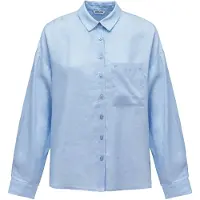 Salsa Jeans 21012085 Linen Long Sleeve Shirt Blanc M Femme