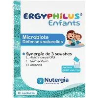 Nutergia Ergyphilus Enfants Probiotiques 14x2 g Sachet(S)