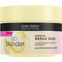 John Frieda Go Blonder Intensive Repair Mask masque régénérateur intense pour cheveux blonds 250 ml