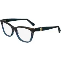 Longchamp Lunettes de Vue LO2744 N 52/16/140 Textured blue Acetate WOMAN LO2744 N