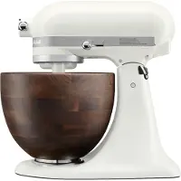 KitchenAid 5KSM156WBEPL, Robot pâtissier sur socle, Blanc, Pétrissage, Mélange, Fouettage, 1,45 m, 4,7 l, Blanc porcelaine