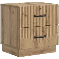 vidaXL Cabinet de chevet Chêne artisanal 43 x 34,5 x 44,5 cm