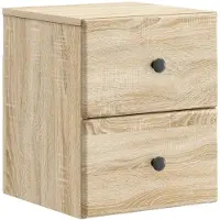 vidaXL Cabinet de chevet mural Chêne Sonoma 34,5 x 33 x 40 cm