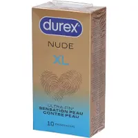 Durex Nude XL 10 1 pc(s) Préservatif(S)