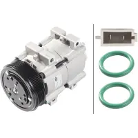 Hella Compresseur de climatisation 12 V, Ø 127 mm – Expertise thermique pour, entre autres, la FORD MAVERICK