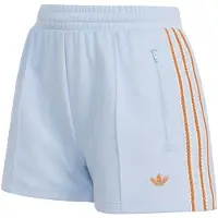 Adidas Pantalon 'Summer Glow' bleu clair / moutarde / blanc