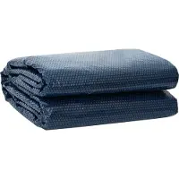vidaXL Couverture de piscine solaire de haute qualité 400 x 200 cm 200 μm Carrée