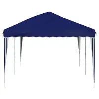 vidaXL Tente de réception pliable 575 x 290 x 245 cm, bleue