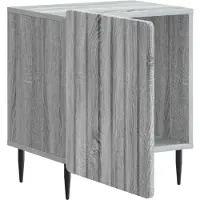 vidaXL Cabinet de chevet 2 pcs Sonoma gris 43 x 34,5 x 52 cm