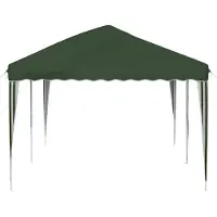 vidaXL Tente de réception pliable 575 x 290 x 245 cm, verte