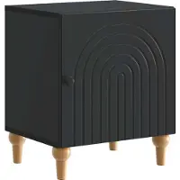vidaXL Cabinet de chevet 2 pcs Noir 43 x 34,5 x 50 cm