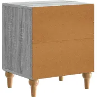 vidaXL Cabinet de chevet 2 pcs Sonoma gris 43 x 34,5 x 50 cm