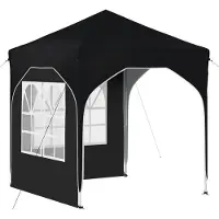 Syfax Tente de fête pop-up 192 x 192 x 245 cm Anthracite