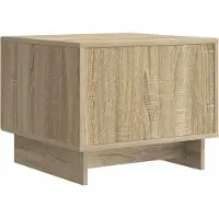vidaXL Table basse en chêne Sonoma 49 x 50 x 40 cm, bois d'ingénierie