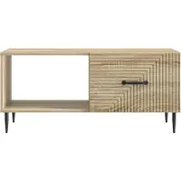 vidaXL Table basse en chêne Sonoma 90 x 50 x 40 cm Bois composite