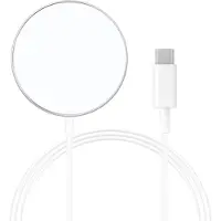 Avizar Mayaxess, chargeur MagSafe magnétique 15 W pour iPhone 12 Mini, blanc