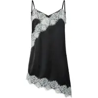 Pieces Haut 'PCAriel' noir / blanc