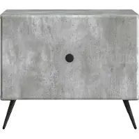 vidaXL Table basse gris béton 49 x 50 x 40 cm en aggloméré