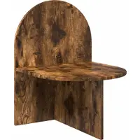 vidaXL Table de chevet Chêne Fumé 48 x 49 x 65 cm Bois d¿ingénierie