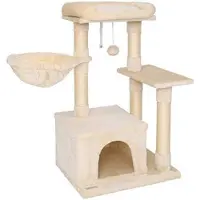 OEM Grand griffoir pour chats avec balle et zone de confort