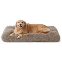 OEM Lit moelleux pour grands chiens 121 x 76 cm, lavable, antidérapant