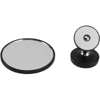 OEM Miroir magnétique pour espresso, 26 x 26 pouces, noir, pivotant