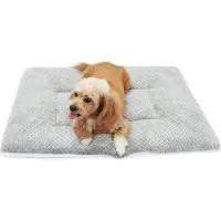 OEM Coussin pour chien gris et respirant, 80 cm, lavable