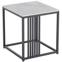 OEM Table compacte en marbre avec structure métallique