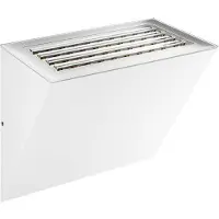 Beneito Faure Applique Murale Led Mini Comet 40 X 90 Mm, Blanc Mat, 10/20 W, Variateur Triac, 2700 K/3200 K/4000 K, Ip65 -
