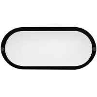 Beneito Faure Applique Murale Zibor 12, Spot Led 12 W, Lumière Chaude 3000 K, Design Moderne Finition Noir Mat - Haute Efficacité