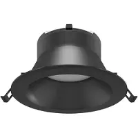 Beneito Faure Spot Encastrable Led Thessis De , 25 W, 90°, Interrupteur Cct, 3000 K/4000 K/5000 K, Finition Noir Mat - Éclairage Intérieur
