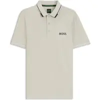BOSS pour homme. 50506203 Polo Paul beige (XXL), Casuel, Coton, Manche courte