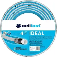 Famanu Tuyau d'arrosage flexible de 10 m, 1 pouce, résistant aux UV